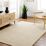 Bolton BTO-2302 9' x 12' Handmade Rug BTO2302-912  Tan, Taupe, Cream Surya