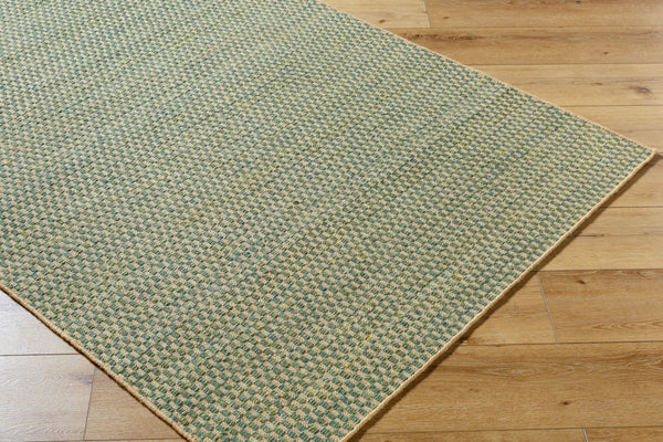 Surya Bolton 2' X 3' Handmade Area Rug - Timeless Cottage Style, Soft Wool & Jute Blend For Cozy Spaces Sage Wool,Jute Bto2303-23