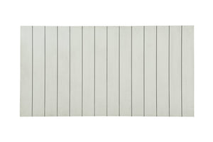 English Elm Steve Silver - Hemingway Lift-Top 3-Piece White Wood Table Set with Plank Shelves, Turned Legs & Ebony Hardware B081S00394