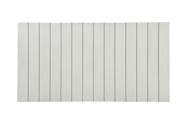 English Elm Steve Silver - Hemingway Lift-Top 3-Piece White Wood Table Set with Plank Shelves, Turned Legs & Ebony Hardware B081S00394