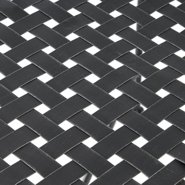 English Elm Christopher Knight Home® - LUNA Modern Black Iron Coffee Table, Powder-Coated Durable Frame, 36.75"W x 20.75"D x 18"H Stylish 57639.00