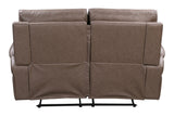 Parker House Theon - Stokes Toffee Manual Reclining Sofa And Loveseat Brown 97% Polyester,3% Pu Mthe-42-stof