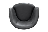 Parker House Parker Living Barolo - Vintage Slate Swivel Club Chair Vintage Slate Genuine Leather SBAR#912S-VGSL