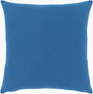 Surya Bundle Up Bear Accent Pillow - 18" Rustic Charm For Cozy Decor, Durable Cotton, Perfect Gift! Dark Blue Cotton,Cotton Bub001-2020p