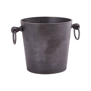 Bucket with Ring Handles in Bronze BUCK010 Elk Home