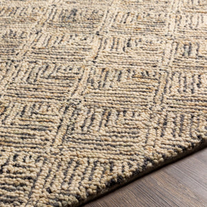 Surya Buford 2' X 3' Handmade Bohemian Global Rug - Soft Wool, Durable, Stylish For Any Room Decor Ivory Wool Buf2300-23