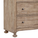 Higgins Street 5-Drawer Chest Brown with Woodland Stone Finish P349124 Pulaski Furniture