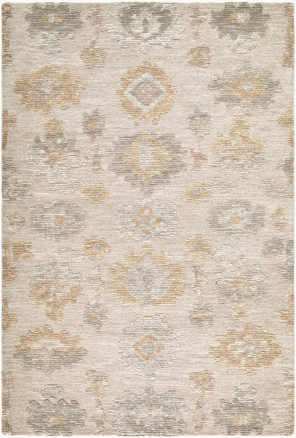 Livabliss Baku Hand-tufted Wool Accent Rug Transitional Pattern for Entryway or Bedside Beige, Taupe 2' x 3' BUK2301-23
