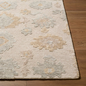 Livabliss Baku Hand-tufted Wool Accent Rug Transitional Pattern for Entryway or Bedside Beige, Taupe 2' x 3' BUK2301-23
