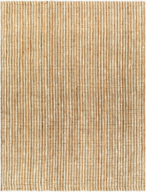 Livabliss Boucle Handwoven Jute Flatweave Area Rug Natural Texture for Coastal Cottage Living Spaces Tan, Beige 4' x 6' BUL2302-46