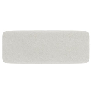 Bernhardt Bernhardt Tempo Bench With Folded-Top Upholstery, Larza Plinth Base, Performance Fabric, 56" W 346506