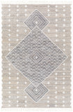 Bursa BUR-2301 8' x 10' Handmade Rug BUR2301-810  Gray, Charcoal, Cream Surya