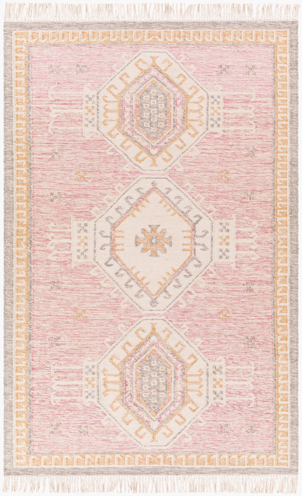 Surya Bursa 2' X 3' Handmade Rug - Eco-friendly, Durable, And Elegant Global-inspired Design For Your Home Mauve Recycled Pet Yarn Bur2302-23