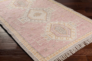 Surya Bursa 2' X 3' Handmade Rug - Eco-friendly, Durable, And Elegant Global-inspired Design For Your Home Mauve Recycled Pet Yarn Bur2302-23