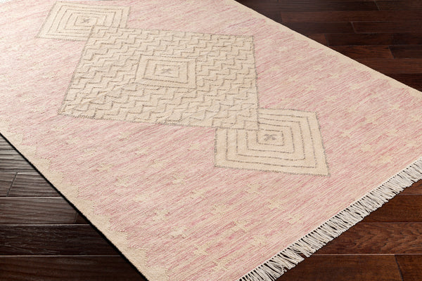 Bursa BUR-2303 8'10" x 12' Handmade Rug BUR2303-81012  Dusty Pink, Rose, Tan, Mauve Surya