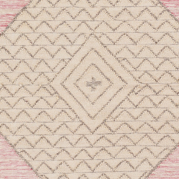 Surya Bursa 2' X 3' Handmade Rug - Eco-friendly, Durable, And Elegant Global-inspired Design For Your Home Dusty Pink Recycled Pet Yarn Bur2303-23