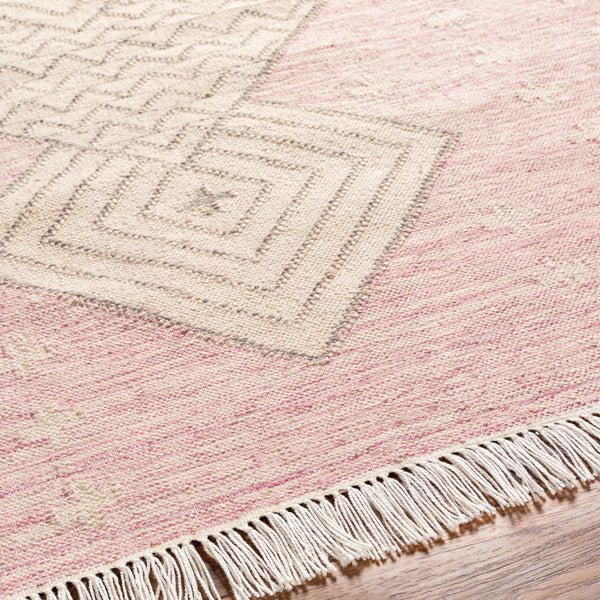 Bursa BUR-2303 8'10" x 12' Handmade Rug BUR2303-81012  Dusty Pink, Rose, Tan, Mauve Surya