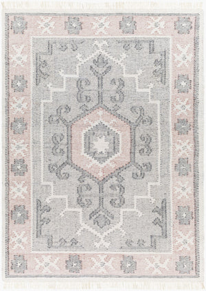 Surya Bursa 2' X 3' Handmade Rug - Eco-friendly, Durable, And Elegant Global-inspired Design For Your Home Light Gray Recycled Pet Yarn Bur2304-23