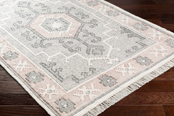 Surya Bursa 2' X 3' Handmade Rug - Eco-friendly, Durable, And Elegant Global-inspired Design For Your Home Light Gray Recycled Pet Yarn Bur2304-23