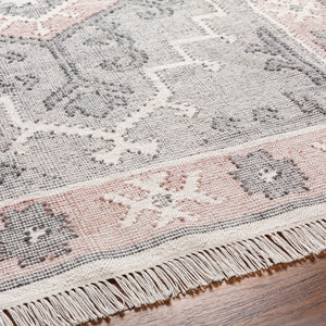 Surya Bursa 2' X 3' Handmade Rug - Eco-friendly, Durable, And Elegant Global-inspired Design For Your Home Light Gray Recycled Pet Yarn Bur2304-23