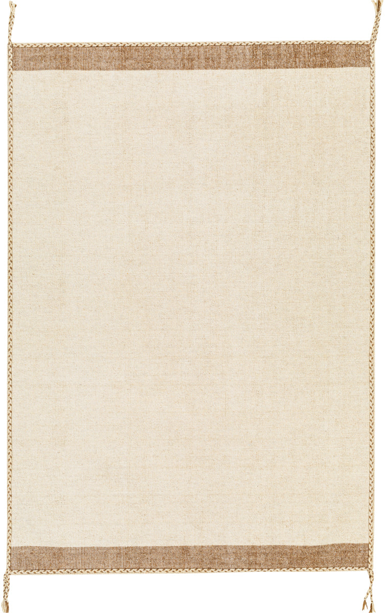 Bushra BUS-2300 9' x 12' Handmade Rug BUS2300-912  Tan, Beige Surya