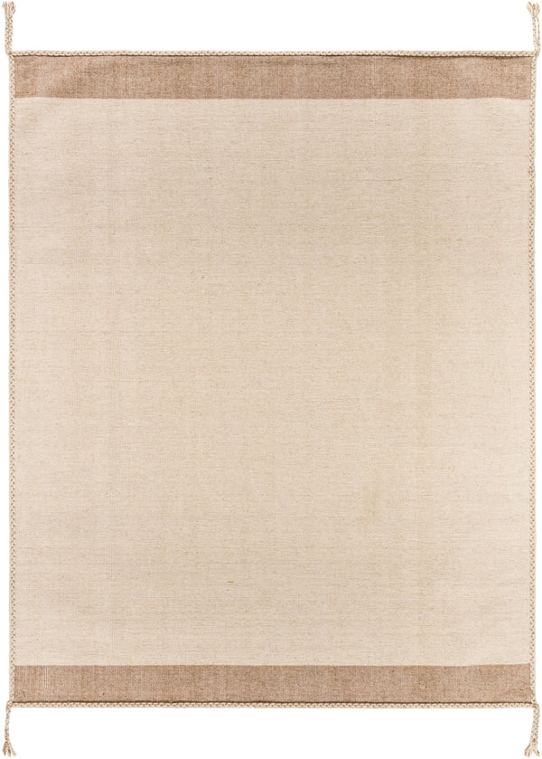 Bushra BUS-2300 8' x 10' Handmade Rug BUS2300-810  Tan, Beige Surya