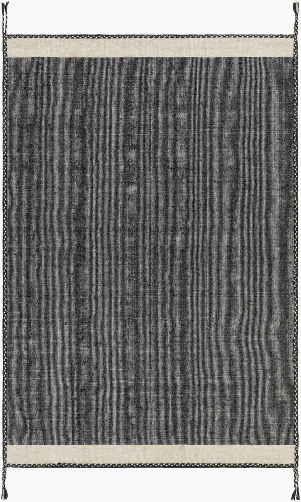 Surya Bushra 2' X 3' Hand-woven Wool Area Rug - Unique Global Style With Fringe Detail For Any Room! Beige Wool Bus2301-23