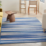 Nourison Whimsicle WHS12 Machine Made Power-loomed No Border Indoor Only Modern  Rug Blue Multicolor, Blue Multicolor 100% Polypropylene 99446833945