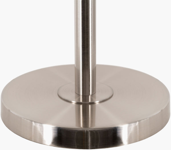 Surya Buxton Modern 40" Accent Floor Lamp - Stylish Acrylic & Metal Design For Home Decor Revitalization Body, Metallic ,Nickel Iron,Acrylic,Iron,Metal,Metal Bux-002