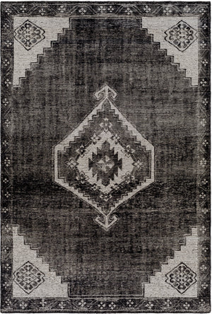 Burnley BUY-2300 6' x 9' Handmade Rug BUY2300-69  Black, Light Beige Surya