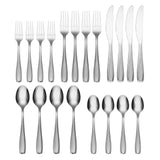 Lenox Cambridge Waylen Sand 20-Piece Flatware Set NO COLOR METAL 426920CSLG12