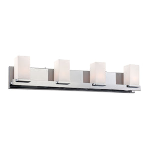 Sleek 30'' Wide 4-Light Vanity Light - Chrome BV1534-10-15 Elk Lighting