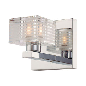 Quatra 4.8'' Wide 1-Light Vanity Light - Chrome BV311-90-15 Elk Lighting