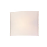 Pannelli 8'' Wide 1-Light Vanity Light - Stainless Steel with Hand-Formed White Opal Glass BV711-10-16 Elk Lighting