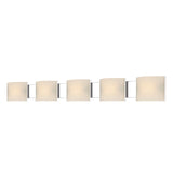 Pannelli 52'' Wide 5-Light Vanity Light - Chrome BV715-10-15 Elk Lighting