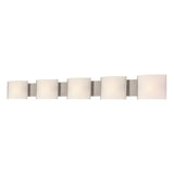 Pannelli 52'' Wide 5-Light Vanity Light - Stainless Steel BV715-10-16 Elk Lighting