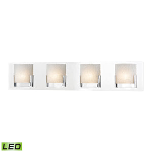 Ophelia 29.5'' Wide 4-Light Vanity Light - Chrome BVL1204-0-15 Elk Lighting