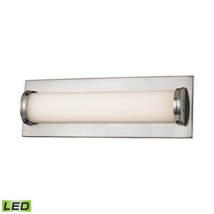 Barrie 13.5'' Wide 1-Light Vanity Light - Satin Nickel BVL372-10-16M Elk Lighting