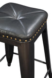 Steve Silver Hank Barstool, Set of 2 HNK600BS