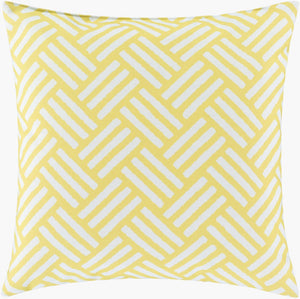 Livabliss Basketweave Coastal Accent Pillow Woven Polyester Textural Design for Sofa or Bed BW003-1616