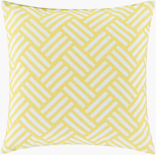 Livabliss Basketweave Coastal Accent Pillow Woven Polyester Textural Design for Sofa or Bed BW003-1616