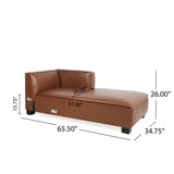 Christopher Knight Home® - Noble House - Sectional-Chaise