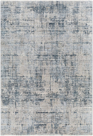 Livabliss Brunswick Machine Woven Turkish Area Rug with High Low Pile Texture for Large Living Rooms Pale Blue, Dust 10' x 13'11" BWK2300-1014