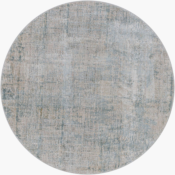 Livabliss Brunswick High Low Pile Area Rug Woven in Turkey for Modern Living Room Spaces Dusty Sage, Tau 7'10" x 7'10" BWK2301-710RD