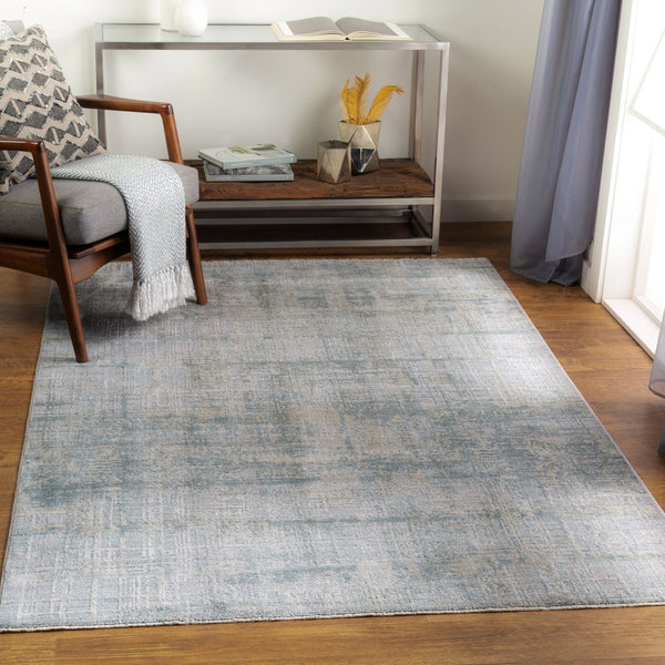 Livabliss Brunswick High Low Pile Area Rug Woven in Turkey for Modern Living Room Spaces Dusty Sage, Tau 7'10" x 7'10" BWK2301-710RD