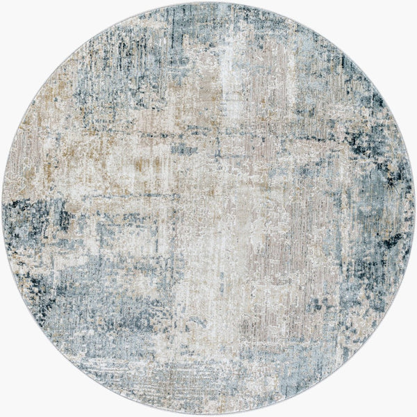 Livabliss Brunswick Geometric Area Rug Mid-century Modern Fringe Large Living Room Floor Accent Dusty Sage, Lig 7'10" x 7'10" BWK2302-710RD