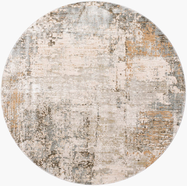 Livabliss Brunswick Geometric Machine Woven Area Rug with Knotted Fringe for Living Rooms Dusty Sage, Cha 6'7" x 6'7" BWK2303-67RD