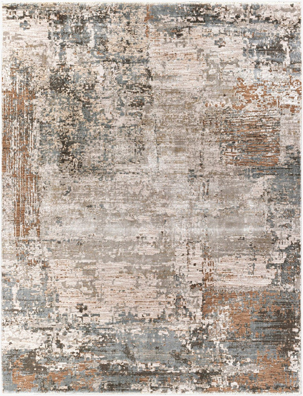 Livabliss Brunswick Geometric Machine Woven Area Rug with Knotted Fringe for Living Rooms Dusty Sage, Cha 7'10" x 10'2" BWK2303-710103