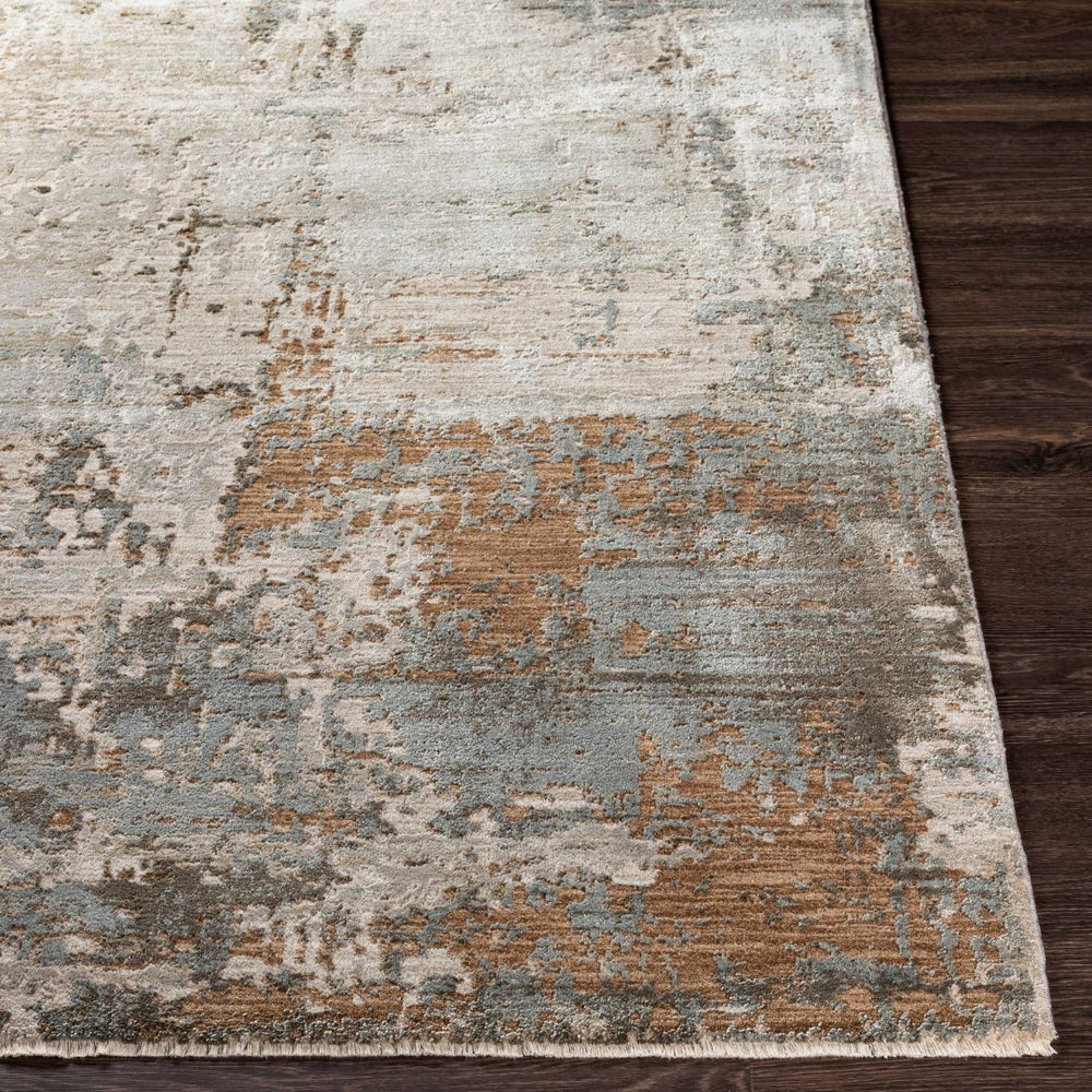 Livabliss Brunswick Geometric Machine Woven Area Rug with Knotted Fringe for Living Rooms Dusty Sage, Cha 10' x 13'11" BWK2303-1014