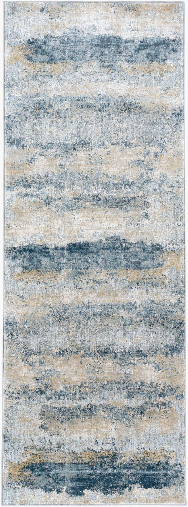 Livabliss Brunswick Machine Woven Area Rug High Low Texture Polypropylene Living Room Anchor Dusty Sage, Tau 2'7" x 10' BWK2304-2710